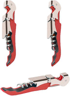 Professional Waiter Corkscrew Wine Openers Set, Heavy Duty Stainless Steel by Kit-Home