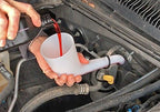 Lisle 18232 Offset Funnel with Cap & Lid Black - Image 2