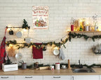 Artlunar Vintage Christmas Decor Gifts Rustic Christmas Mrs Claus Gingerbread Bakery Santa‘s Favorite Treats Tin Sign for Home Farmhouse Kicthen Cafe Bar Wall Decor 8 x 12 inches (3244) - Image 5
