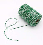 Tenn Well 656ft Green White Cotton Bakers Twine for Baking Crafts - Image 3