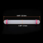 HARFINGTON Fondant Rolling Pin 9 Inch x 0.98 Inch Adjustable Guide Rings - Image 2