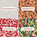 Sweets Indeed Gingerbread Sprinkle Mix, 4 Pack, 10.90 oz - Image 2