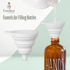 LOOCHICA Hand Amber Glass Soap Dispenser - Image 5