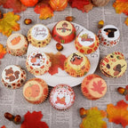 600 Pack Fall Cupcake Liners Thanksgiving Cupcake Wrappers Disposable Baking Cups Muffin Liners for Birthday Party Fall Themed Party Supply Decor (12 Styles) - Image 7