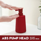 Small Soap Dispenser for Bathroom and Kitchen, Modern Farmhouse Striped Style - Image 3