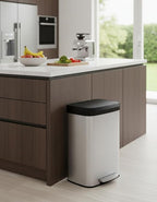 Garvee 13 gal / 50 L Stainless Steel Trash Can - Image 2