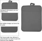 Oven Pot Holder with Pocket Cotton Heat Resistant Coaster Potholder Kitchen Hot - Image 3