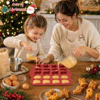 3D Christmas Silicone Molds, Xmas Baking Mold for Cakes, Handmade Soap, Chocolate, Jello, Candy and Candles - Image 4