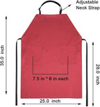 VWELL Waterproof Rubber Vinyl Apron - Image 7