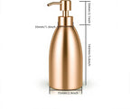 304 Stainless Steel Soap Dispenser 16oz Rust-Proof Liquid Soap Pump Bottle - Image 7