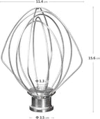 KITCHPOWER K45WW Wire Whip Attachment - Image 3