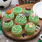 Manvscakes Sprinkles- Edible Cake and Cupcake Jimmies, Baking, Green topping Mix for Cookies, Ice Cream, Cake and Cupcake Decorating - Image 2