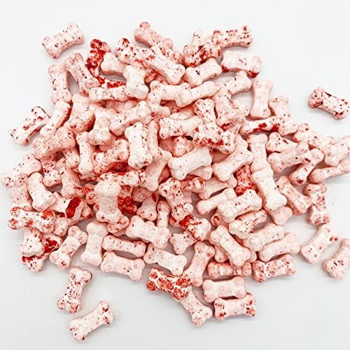 Bloody Dog Bones Candy-Spooky Hard Candies Cake Cupcake Toppers Cookie Dessert Sprinkles Decorations 2.8oz - Image 3