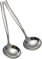 Idotry 2-Piece Stainless Steel Gravy Soup Spoon, Gravy Ladle Soup, Small Ladle - Image 7