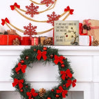 Christmas Tree Home Decor, Inspirational Quotes Christmas Wooden Sign - Image 6