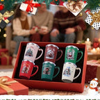 Maxcheck 6 Pcs Christmas Coffee Mugs 16 Oz Insulated Stainless Steel Cups - Image 6