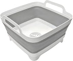 Foldable Sink Vegetable Fruit Bowl Dish Washing Storage Basin Basket, Portable by SipobuyUS