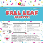 Fall Sprinkles - 1.2 Pounds - Fall Leaf Shaped Sprinkles for Baking - Image 2