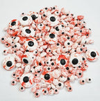 Sentovac Candy Eyeballs Bloody Red Eyes Edible Sugar Sprinkles Cookie Cake Cupcake Toppers Decorations Small Candy Eyes for Christmas Halloween Easter Cake Decorations Supplies - Image 5