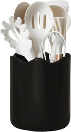 Large Utensil Holder for Kitchen Counter, Ceramic Kitchen Utensil Crock by Unknown