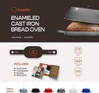 Krustic Enameled Cast Iron Dutch Oven - Image 4