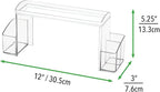mDesign Small 2-Tier Plastic High-Rise Bathroom Cabinet Organizer - Image 2