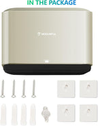 C-Fold Paper Towel Dispenser for Bathroom: Compact 200 Sheets Large Capacity - Image 7