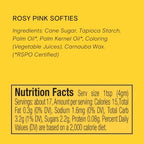 Supernatural Rosy Pink Softies Sprinkles, Dye-Free Vegan Dessert Decor, 3oz - Image 2