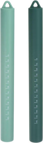HARFINGTON 2pcs Silicone Rolling Pin 10" Stainless Silicone Surface Non-Stick by HARFINGTON
