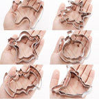 MrCookie Large Halloween Cookie Cutters,12pc/Set Thickened Stainless Steel. - Image 5