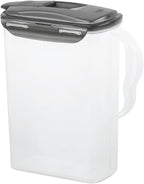 LocknLock Aqua Fridge Door Water Jug | Clear Pitcher | BPA Free Plastic Pitcher - Image 4