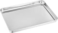 TeamFar Toaster Oven Pan, Stainless Steel Toaster Oven Tray Quarter Sheet Pan by TeamFar