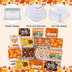 DIYDEC 36PCS Thanksgiving Food Containers Fall Foil storage Tin with Lids - Image 3