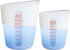 ZUYEE Silicone Measuring Cups Flexible Measure Cups Chocolate Melting Squeeze - Image 2