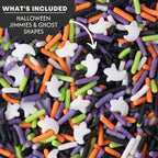 Sweets Indeed Bulk Halloween Sprinkles with Ghost Shapes, 1.2 lbs - Image 2