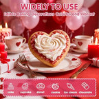 Edible Sanding Sugar Sprinkles for Cake Decorating,Gold Red Pink White Mix - Image 3