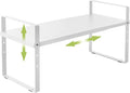 Across-Star Expandable Cabinet Shelf Organizer Rack, Stackable Kitchen Counter by Acorss-Star