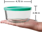 Anchor Hocking 2 Cup Glass Storage Containers - Image 4