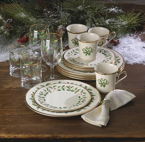 Lenox Holiday Christmas Porcelain Mug Set for 4, 12oz - Image 4