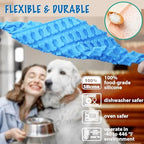 HKNMTT Mini Paw & Bone Silicone Candy Molds, Chocolate Mold Gummy Making Set Shaped Baking Tray, Non-Stick Food Grade for Gifts Cookies Dog Treats - Image 2