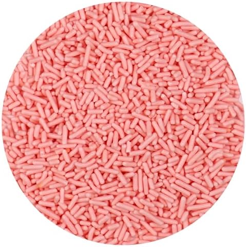 Pink Sprinkles Jimmies 3.17 oz, Sprinkles For Cake Decorating, Cake Sprinkles, Sprinkles For Baking, Ice Cream & More, The Hampton Candy Company - Image 3