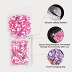 HUEBEATY Puppy Dog Sprinkles with Bone, Pink Purple Cake Sprinkles, 180g - Image 5