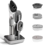 4-in-1 Dish Cleaning Brush Soap Dispensing Dish Brush Set by Unknown