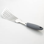 304 Stainless Steel Fish Spatula, Non-Slip Ergonomic Handle Slotted Spatula - Image 2