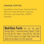 Supernatural Orange Softies Sprinkles, Dye-Free Vegan Dessert Decor, 16oz - Image 2
