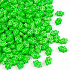 Green Leaf Sprinkles for Cake Decorating, 150g/5.29oz, Edible Green Sugar Sprinkles, Flower Cake Decorations, Edible Leaves for Cake, Cupcake Cookies Topper, Baking Party Spring Supplies by Joyvitas