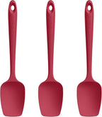 U-Taste Silicone Spoon Spatula Set, 600ºF High Heat Resistant Food Grade by U-Taste