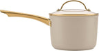 Farberware Forged Induction Ceramic Nonstick Cookware Set, Taupe Pots & Pans - Image 12