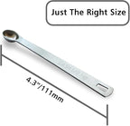 5PCS 1/8 Teaspoon Single Tiny Measuring Spoon, Small Individual Stainless Steel - Image 2