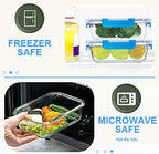 30 Pieces Glass Food Storage Containers, Meal Prep Set - Image 4